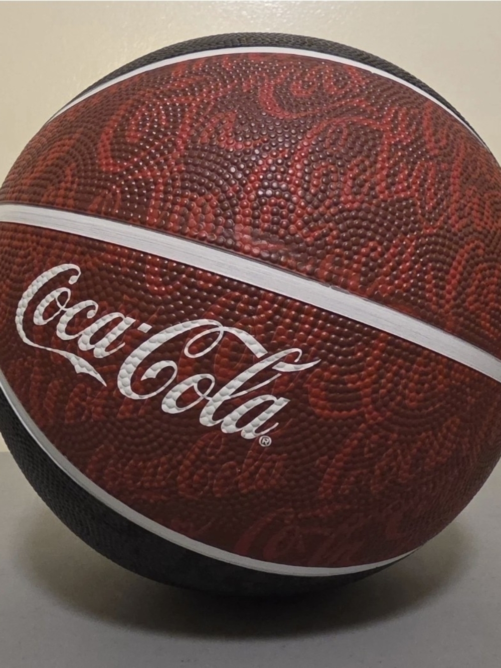 Coca Cola Red and Black Branded Basketball